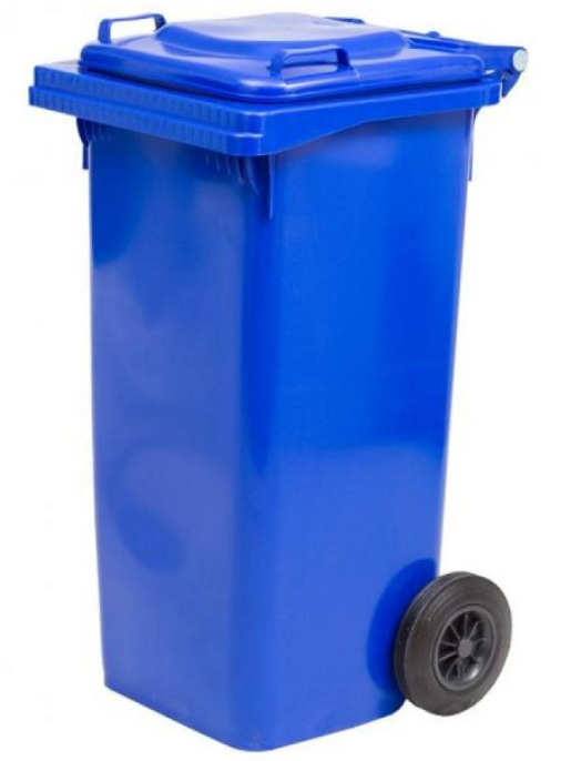 Europubela plastic  80L  culoare albastra  Mevatec- Transport inclus